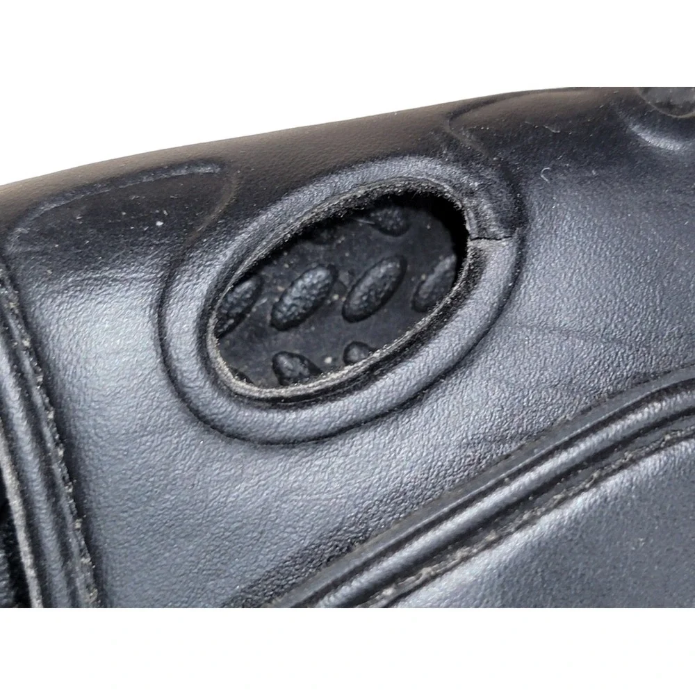 Vintage Y2K Nike Slides Men's Black White Rubber Sandals Size 12 - 810006 001